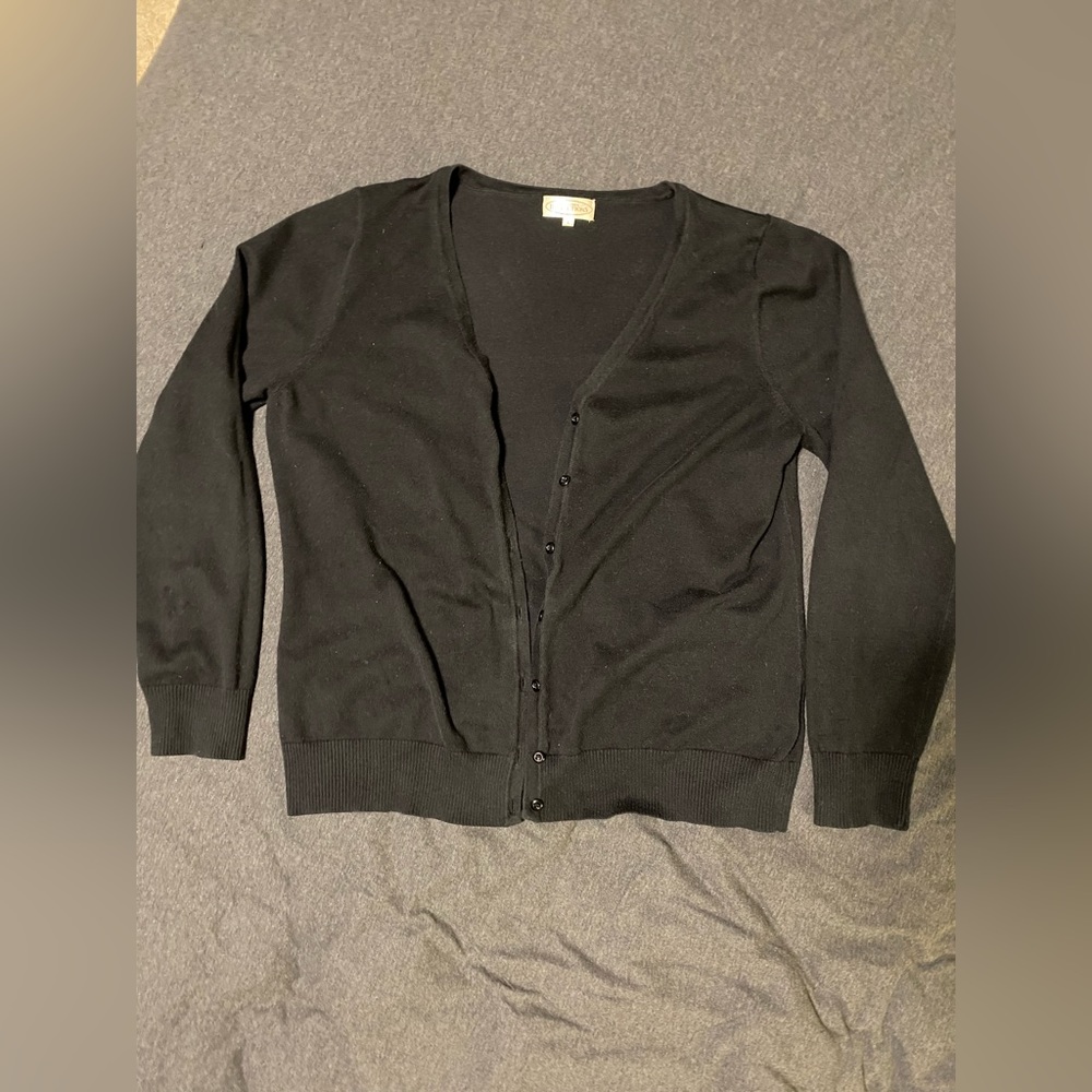 Northern Reflections Black Cardigan